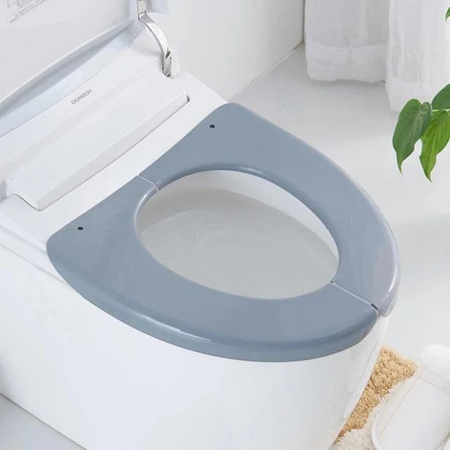 Toilet Seat Cover Portable Waterproof Round & Elongated Fit