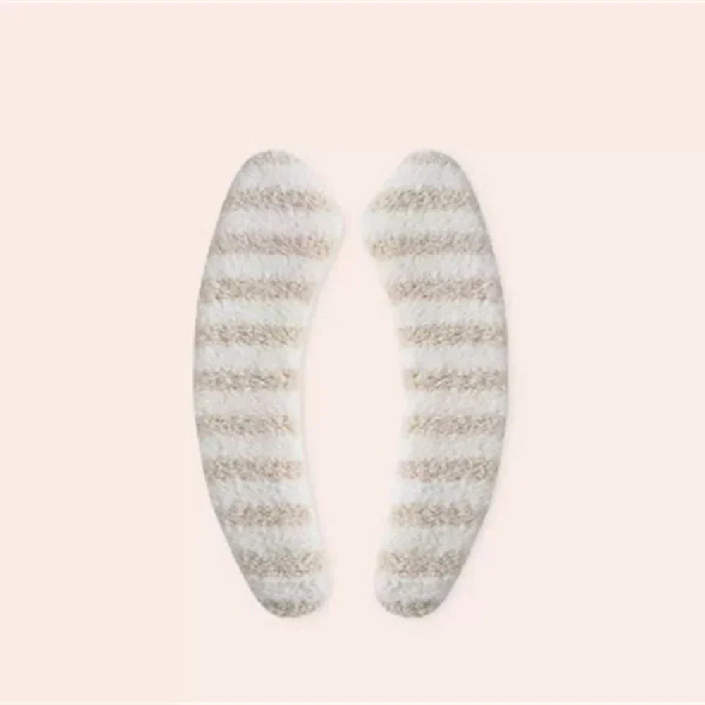 Toilet Seat Cushion Plush Cotton Washable Reusable Adhэсive Backing