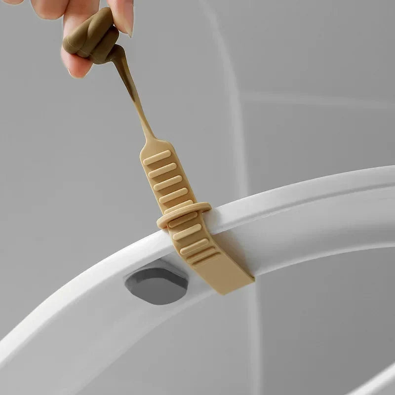 Toilet Seat Lid Lifter Silicone Adjustable Non-Slip