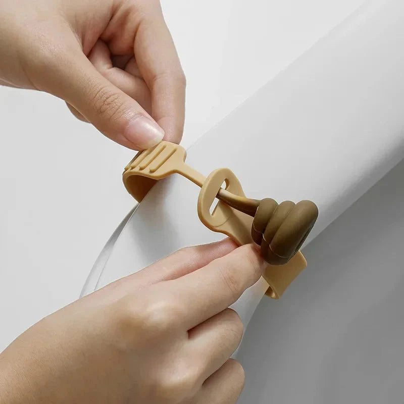 Toilet Seat Lid Lifter Silicone Adjustable Non-Slip