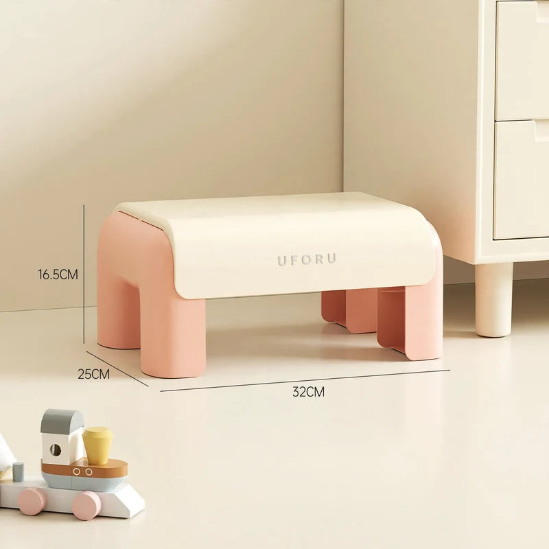Toilet Stool Ergonomic Posture Support Space-Saving