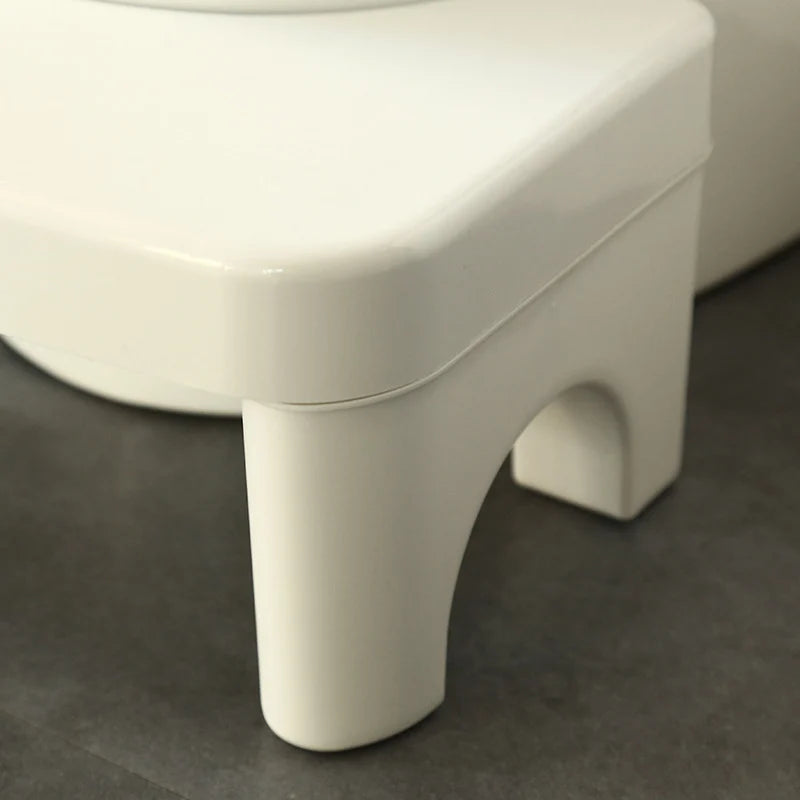 Toilet Stool U-Shaped Non-Slip Easy-Clean Plastic