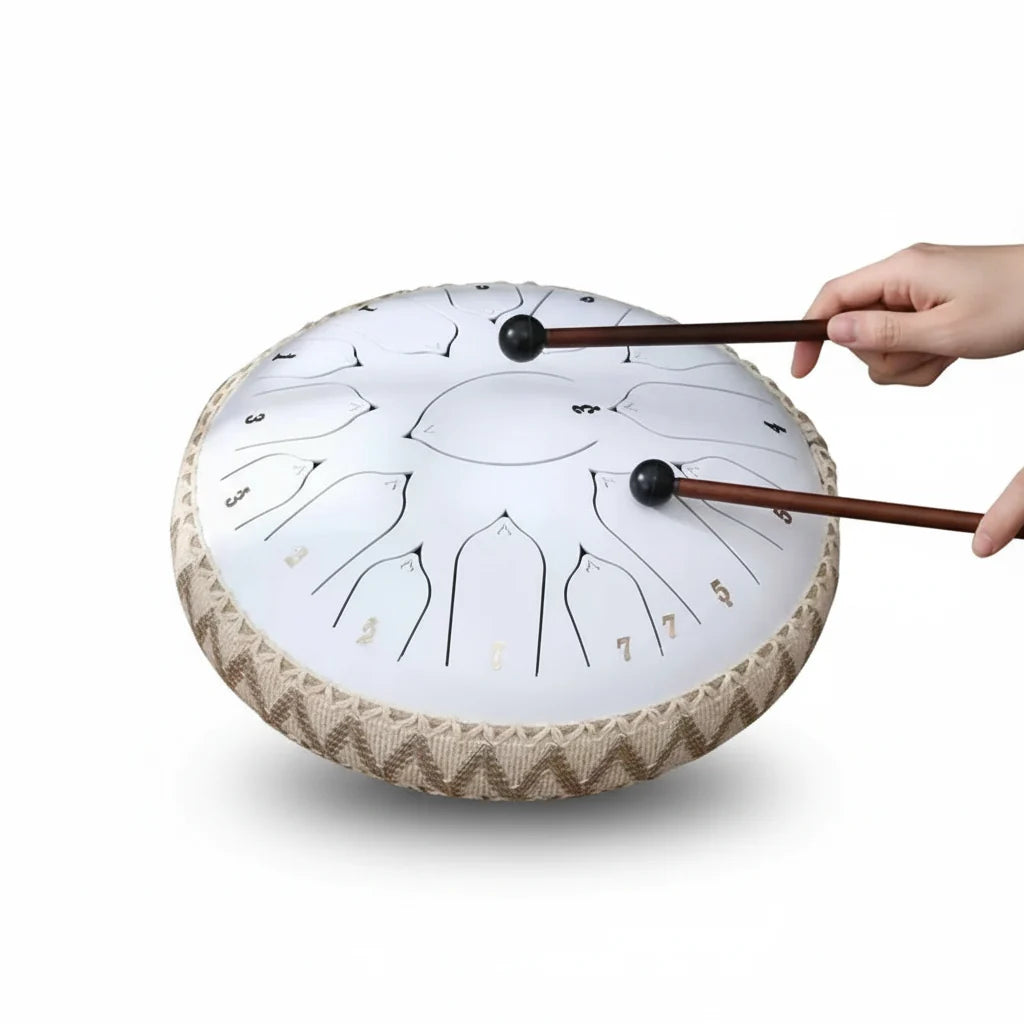 Tongue Drum C Major Pentatonic Mallets & Carrying Bag