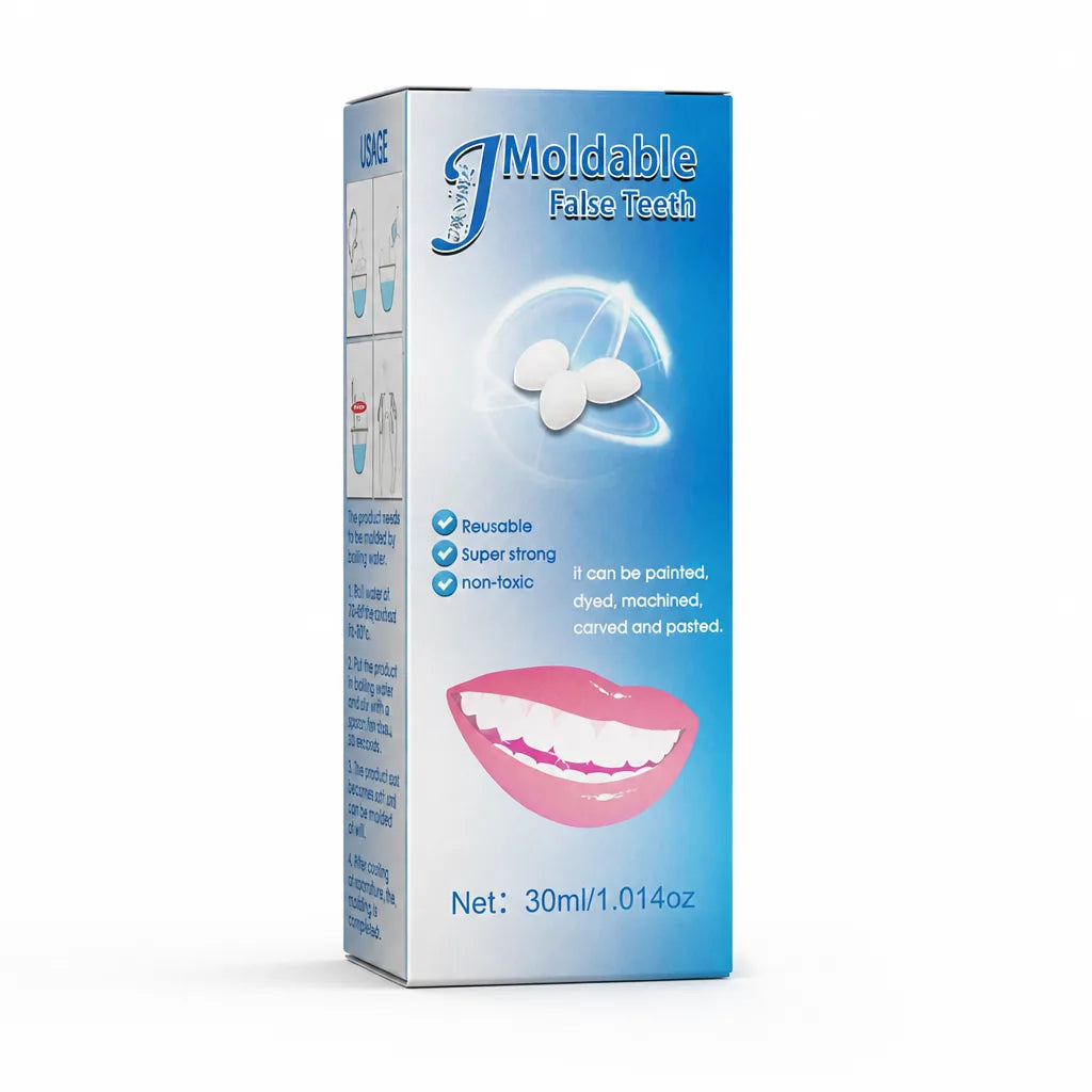 Tooth Repair Granules Boil To Mold Natural Looking Reusable