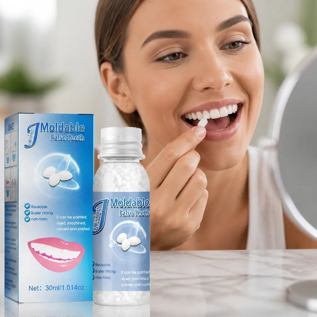 Tooth Repair Granules Boil To Mold Natural Looking Reusable