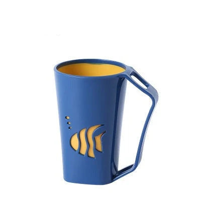 Toothbrush Holder Cup BPA-Free PP Toothbrush Notch