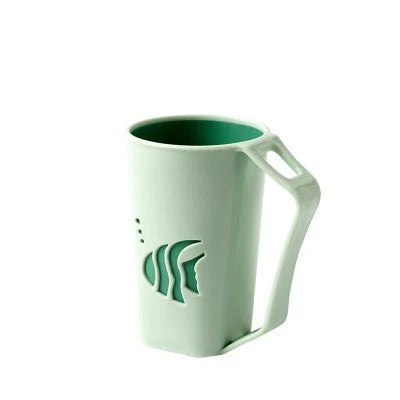 Toothbrush Holder Cup BPA-Free PP Toothbrush Notch