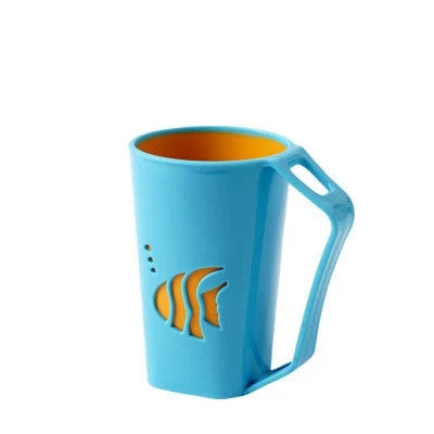 Toothbrush Holder Cup BPA-Free PP Toothbrush Notch