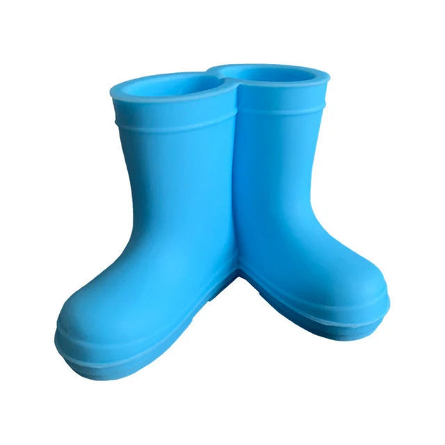 Toothbrush Holder Silicone Suction Cup Rain Boot Design