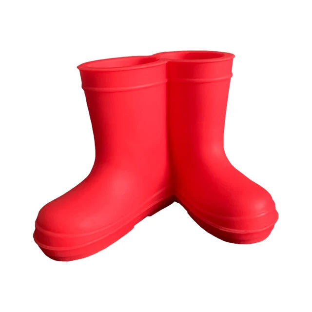 Toothbrush Holder Silicone Suction Cup Rain Boot Design
