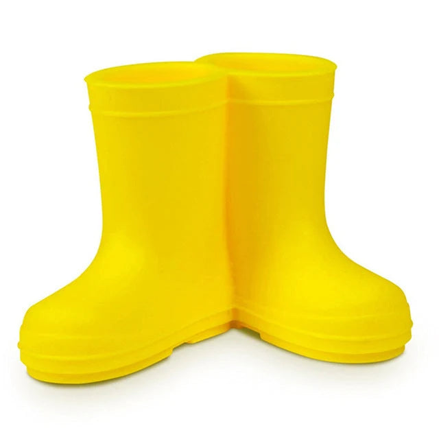 Toothbrush Holder Silicone Suction Cup Rain Boot Design