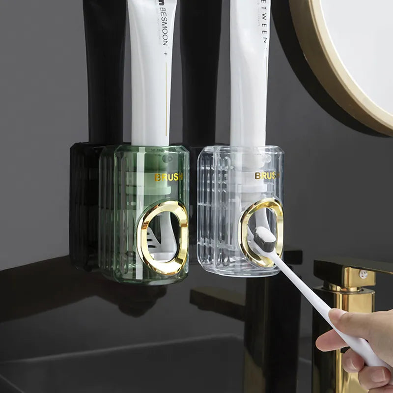 Toothpaste Squeezer Removable Washable Perforation-Free Installation