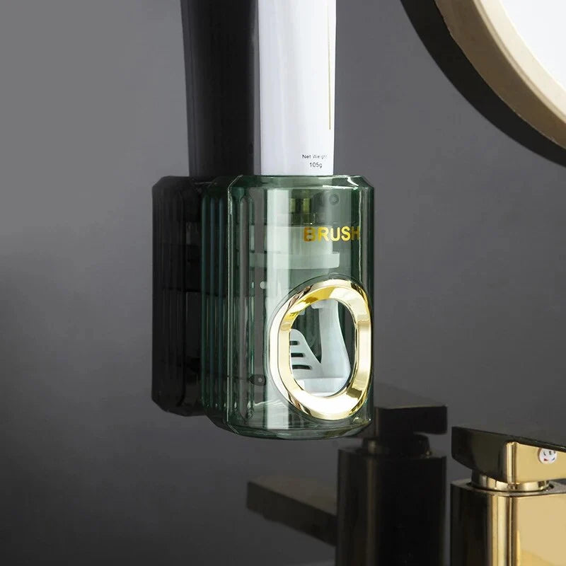 Toothpaste Squeezer Removable Washable Perforation-Free Installation