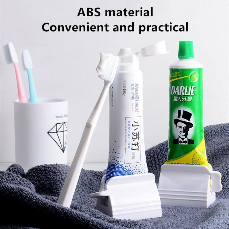 Toothpaste Tube Squeezer Manual Reusable Plastic