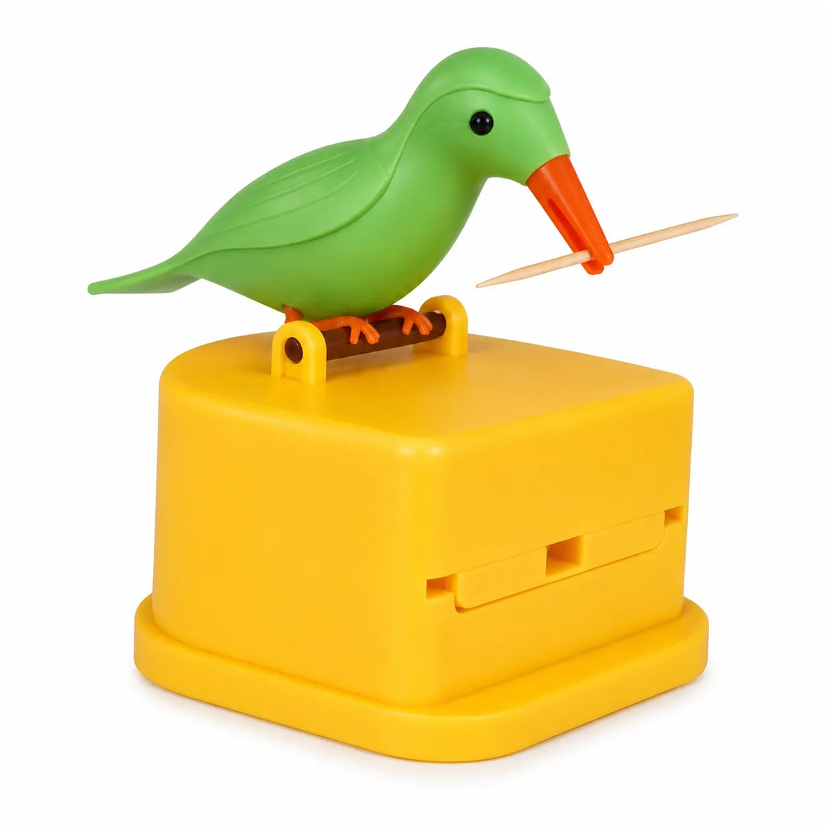 Toothpick Dispenser One-Touch Automatic Enclosed Dust-Free Storage