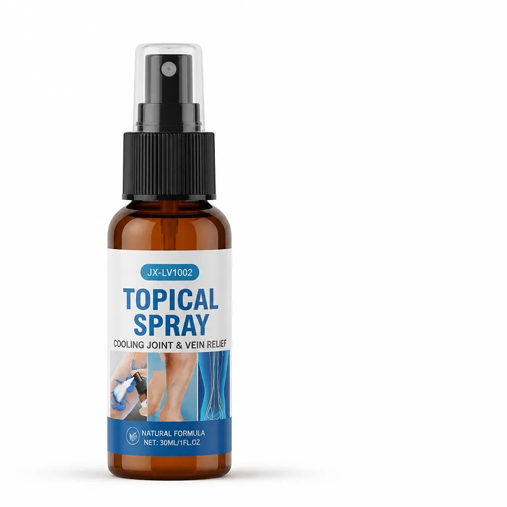 Topical Spray Cooling Joint & Vein Relief