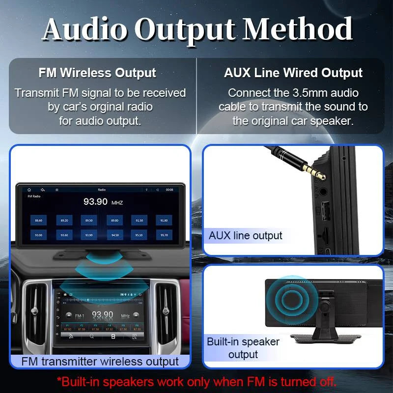 Touchscreen Car Stereo 10.26-Inch Wireless Pairing & Backup Camera