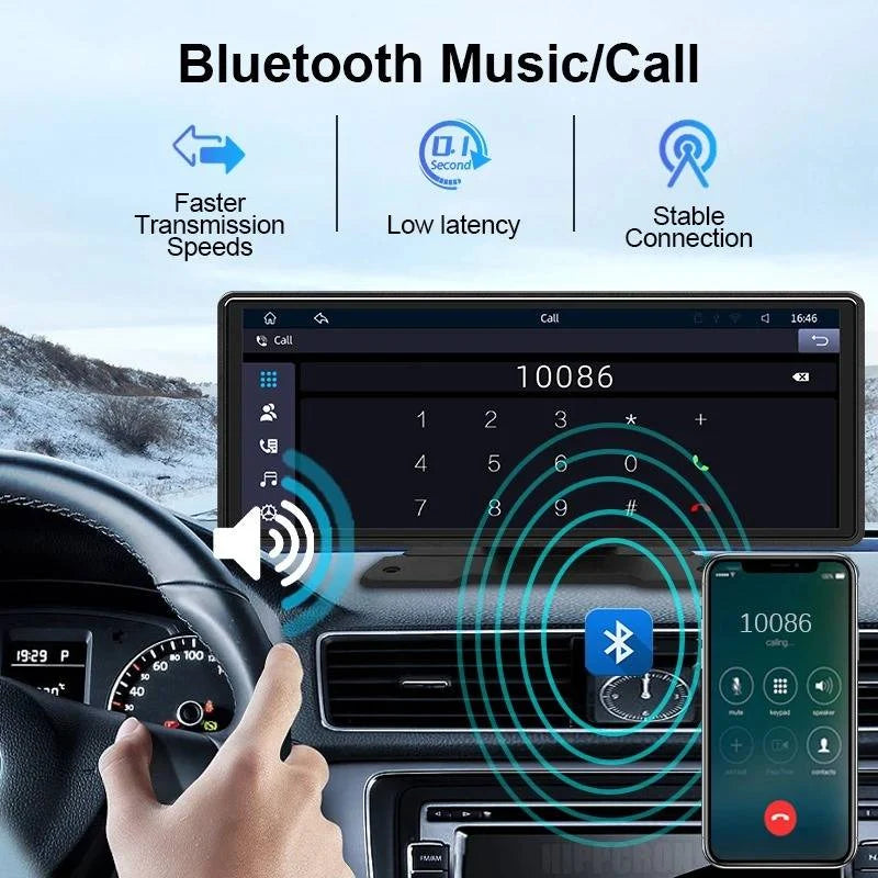 Touchscreen Car Stereo 10.26-Inch Wireless Pairing & Backup Camera
