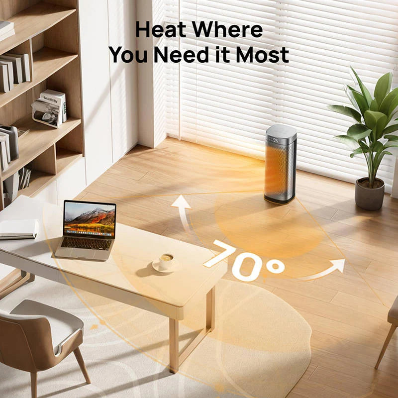 Tower Heater 1500W Remote & Touch Control