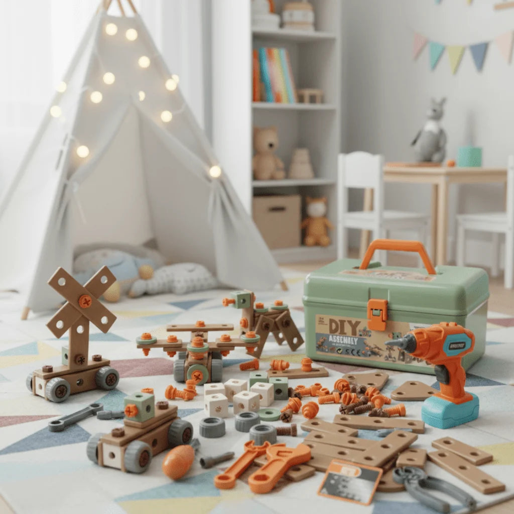 Toy Tool Set Pretend Play Building Kit