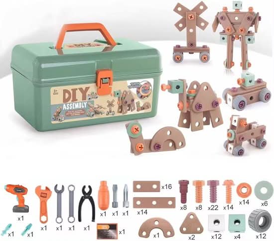 Toy Tool Set Pretend Play Building Kit