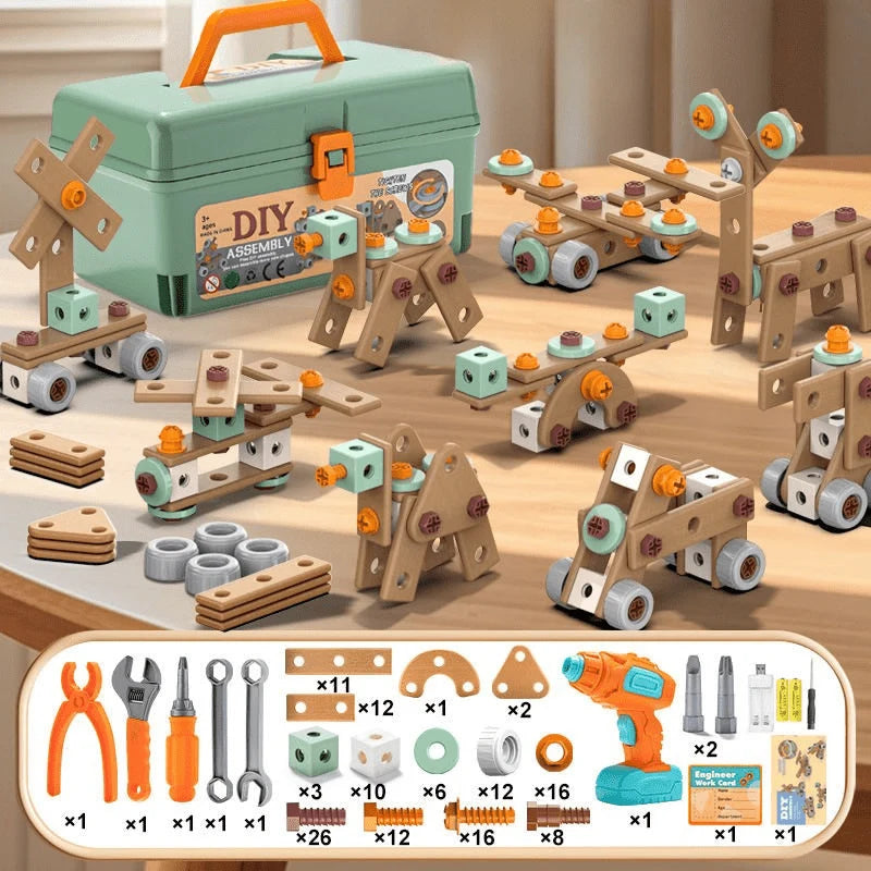 Toy Tool Set Pretend Play Building Kit