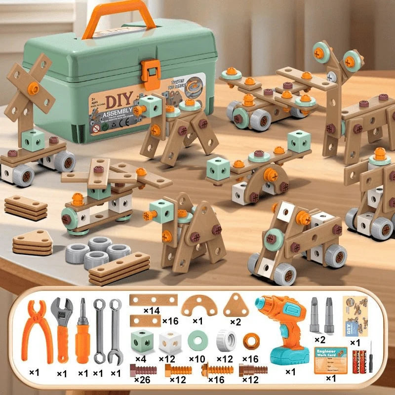 Toy Tool Set Pretend Play Building Kit
