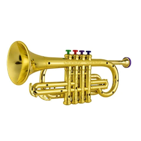 Toy Trumpet 4-Key Child-Safe ABS Lightweight