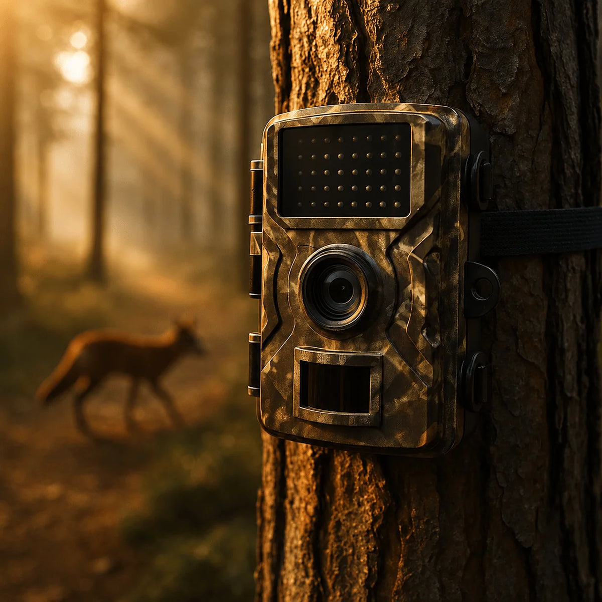 Trail Camera 16MP 1080p Infrared Night Vision Fast Trigger