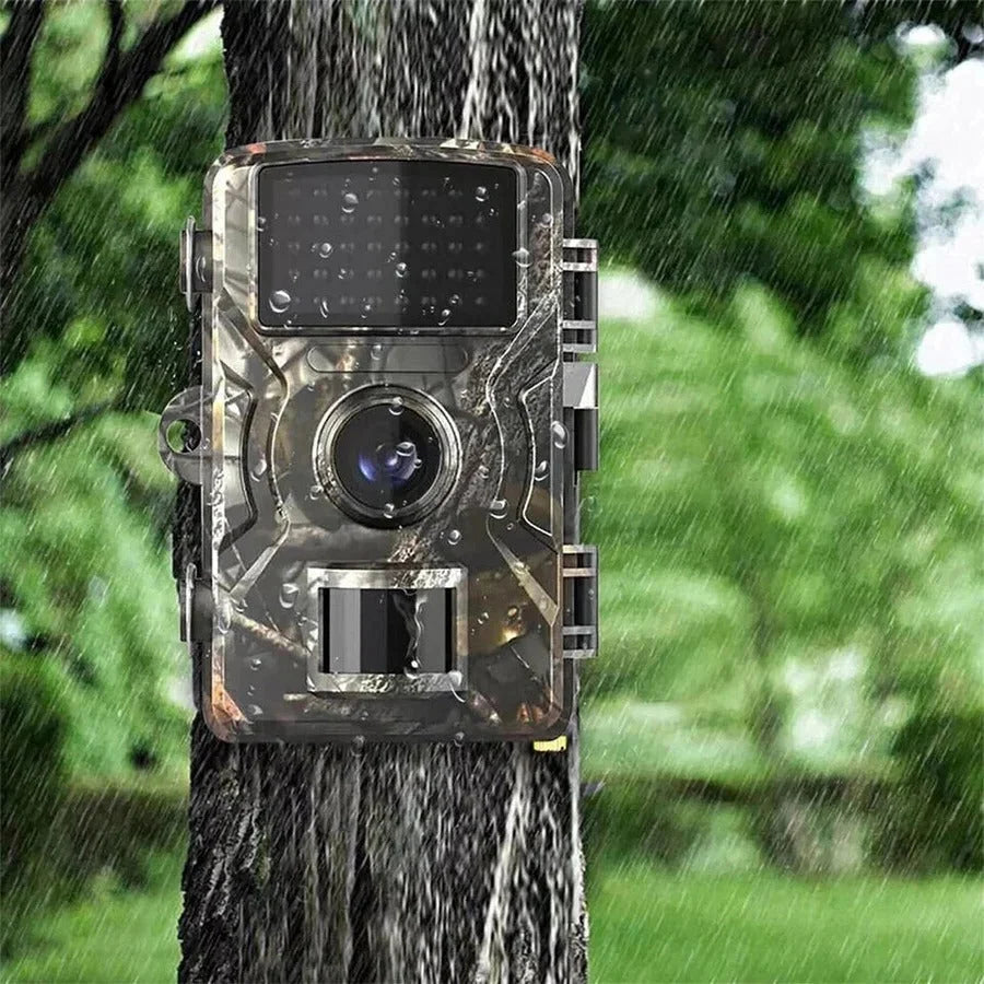 Trail Camera Motion-Activated 1080P Video No-Glow Night Vision