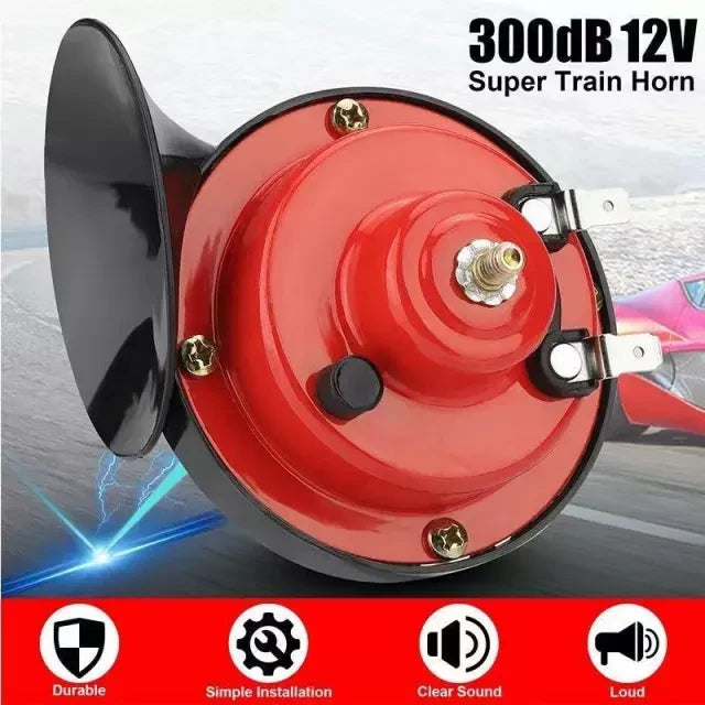 Train Horn Loud Weather-Resistant 12–24V