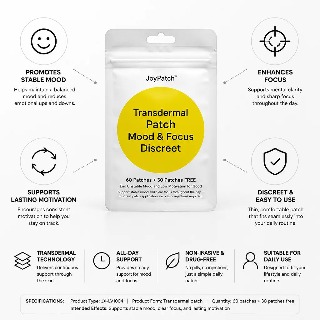 Transdermal Patch Mood & Focus Discreet