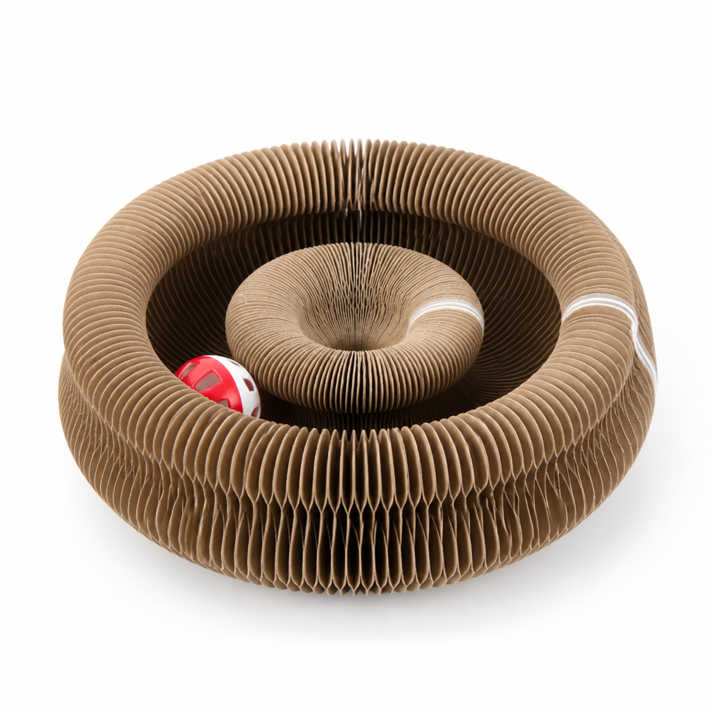Transformable Eco-Friendly & Non-Toxic Cat Scratcher Lounger