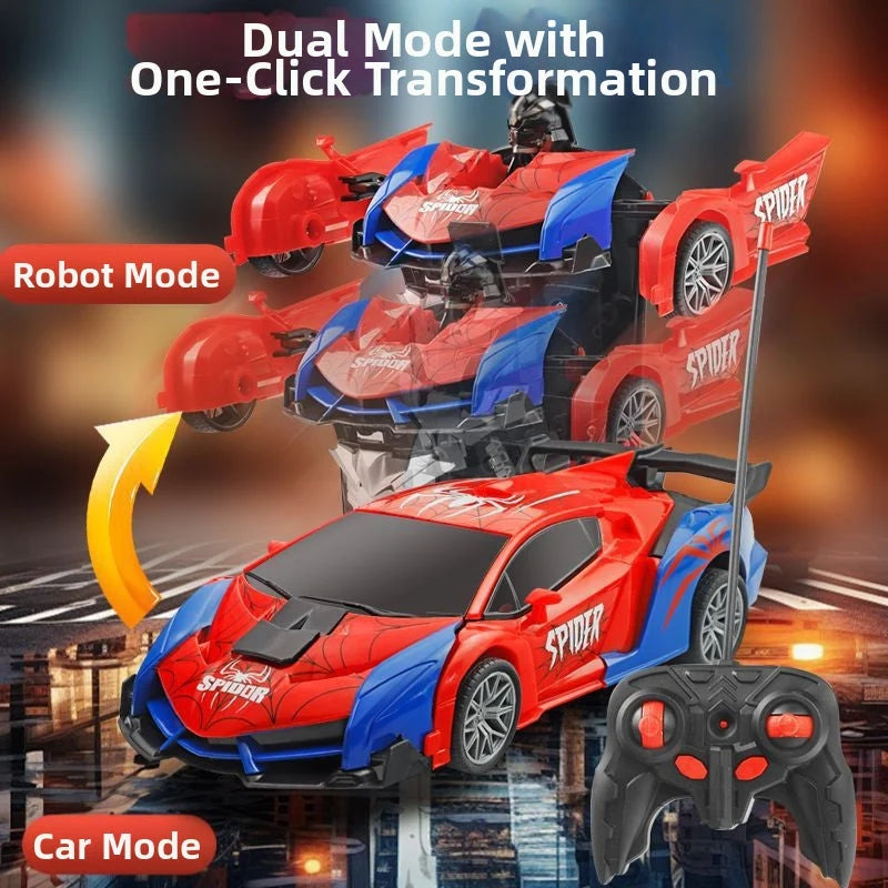 Transforming RC Car One-Touch Robot Mode Remote Control
