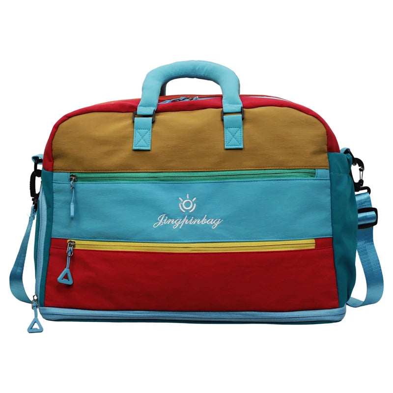 Travel Bag Multi-Pocket Durable Fabric Adjustable Strap