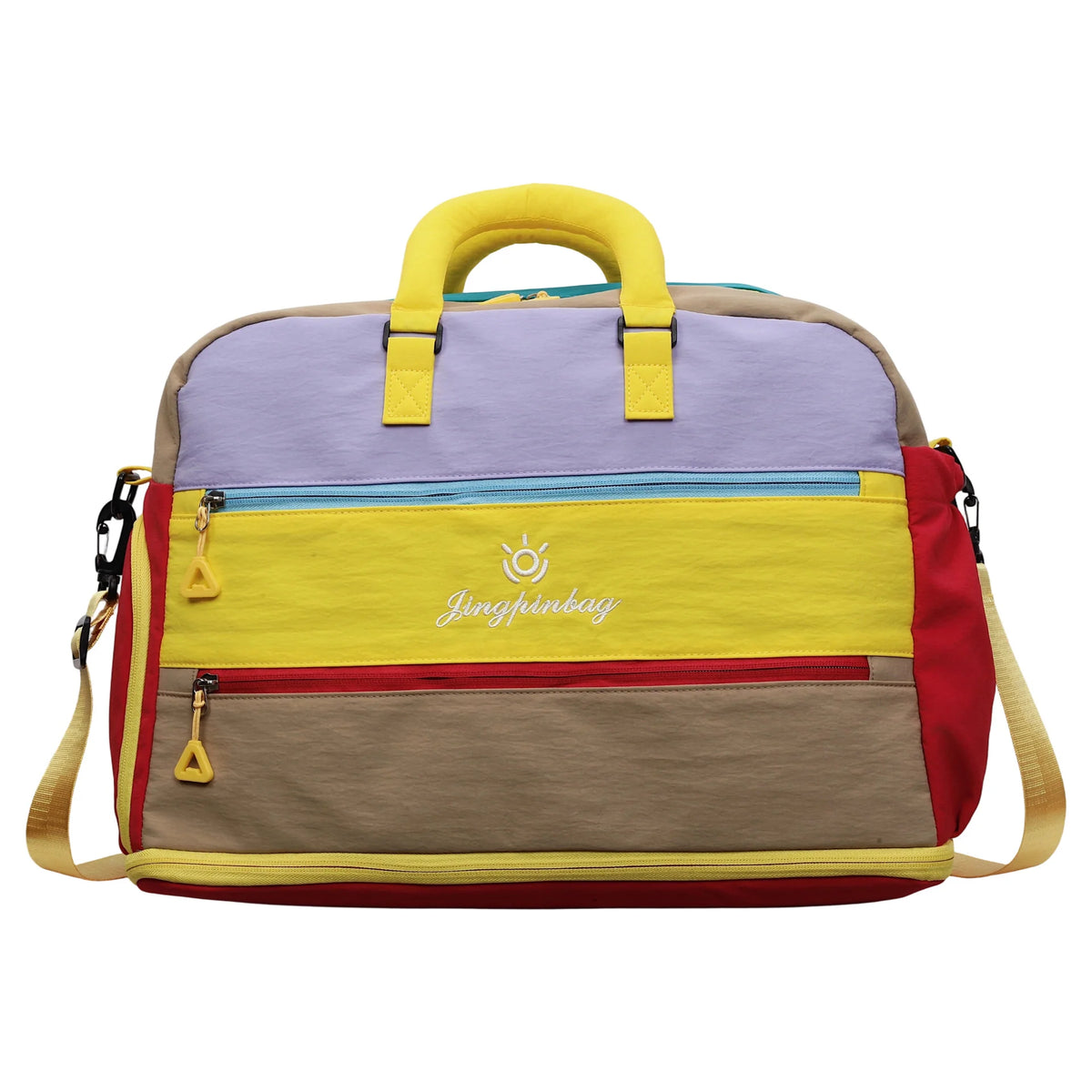 Travel Bag Multi-Pocket Durable Fabric Adjustable Strap