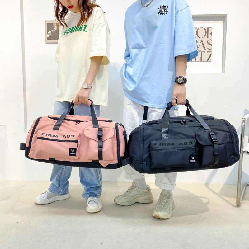 Travel Bag Weather-Resistant Multi-Compartment Padded Handles