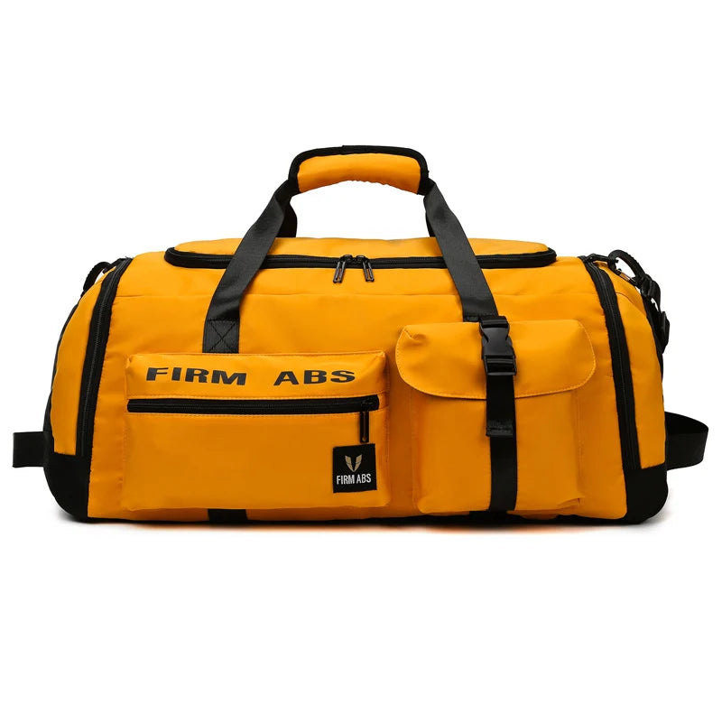 Travel Bag Weather-Resistant Multi-Compartment Padded Handles