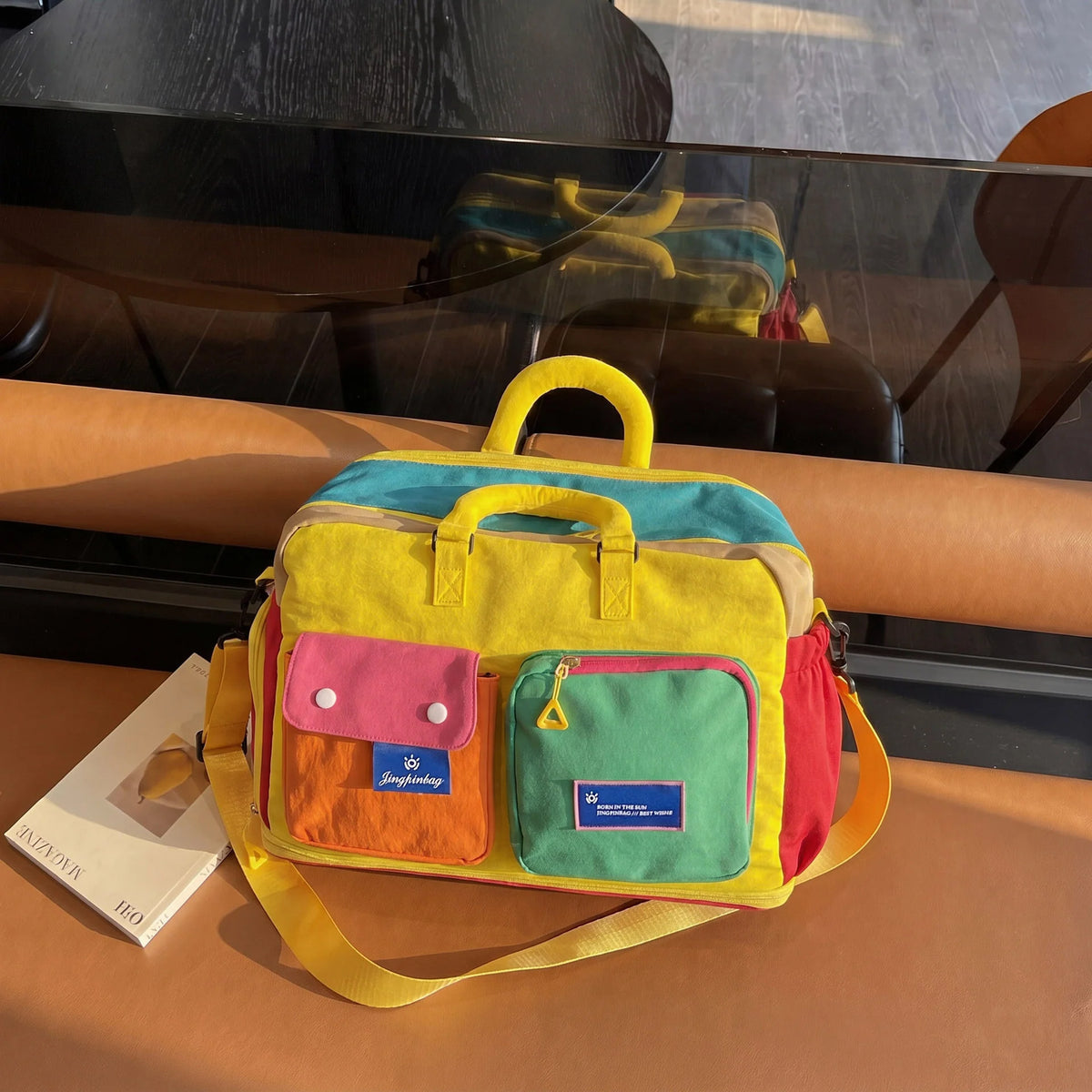 Travel Duffel Bag Large Capacity & Water-Resistant