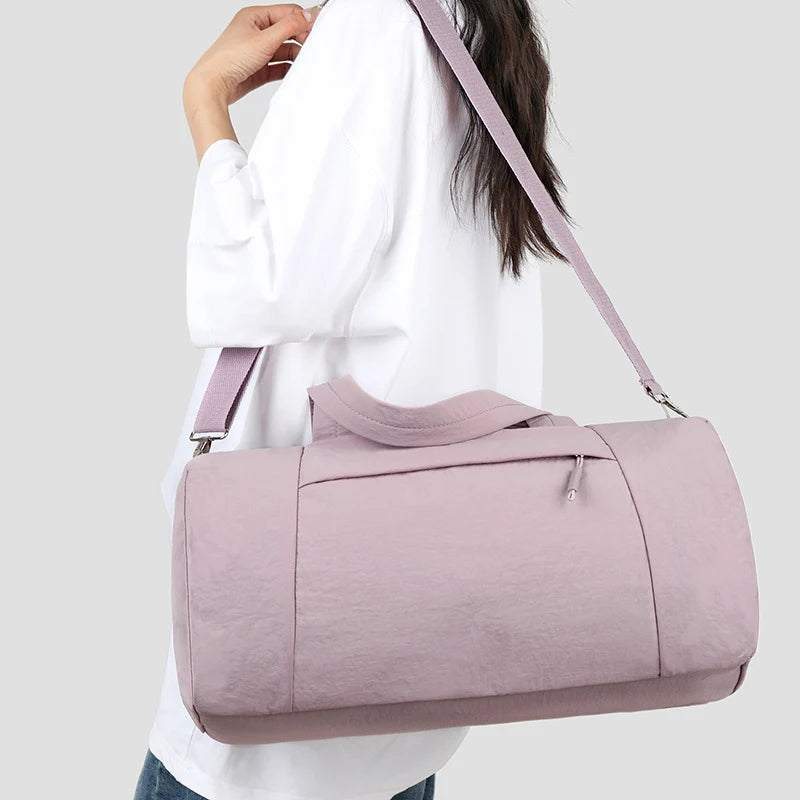 Travel Duffel Bag Lightweight Multiple Pockets & Adjustable Strap
