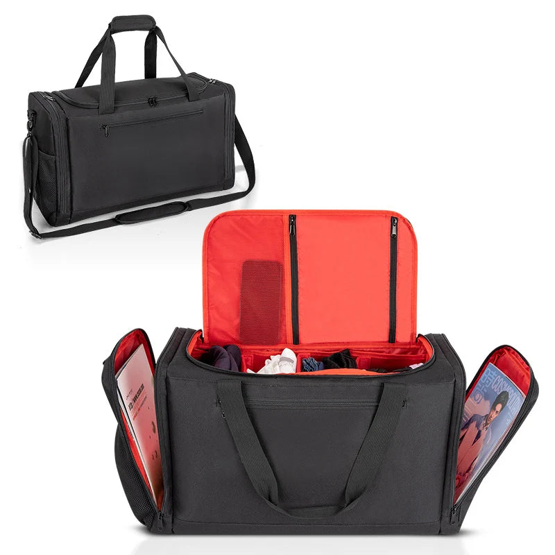 Travel Duffel Bag Multi-Compartment Tear-Resistant Lightweight