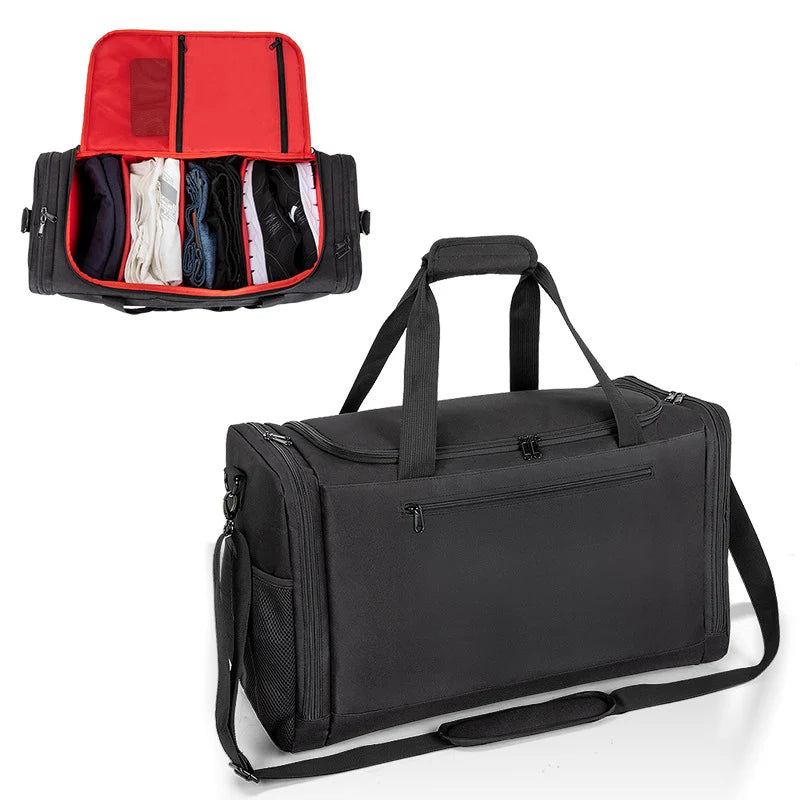 Travel Duffel Bag Multi-Compartment Tear-Resistant Lightweight