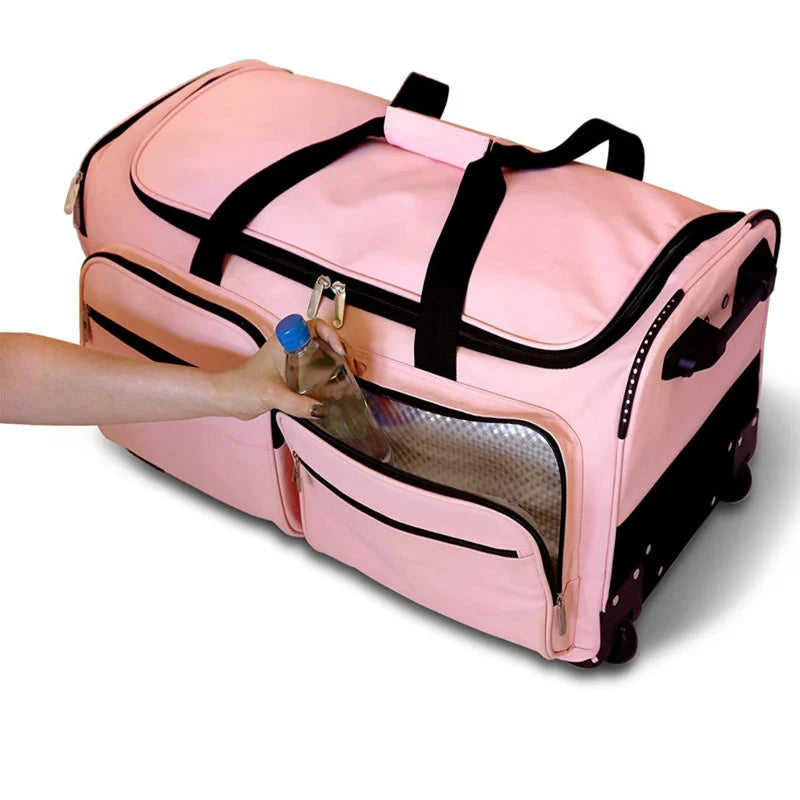 Travel Duffel Bag Spacious Lightweight Multiple Compartments