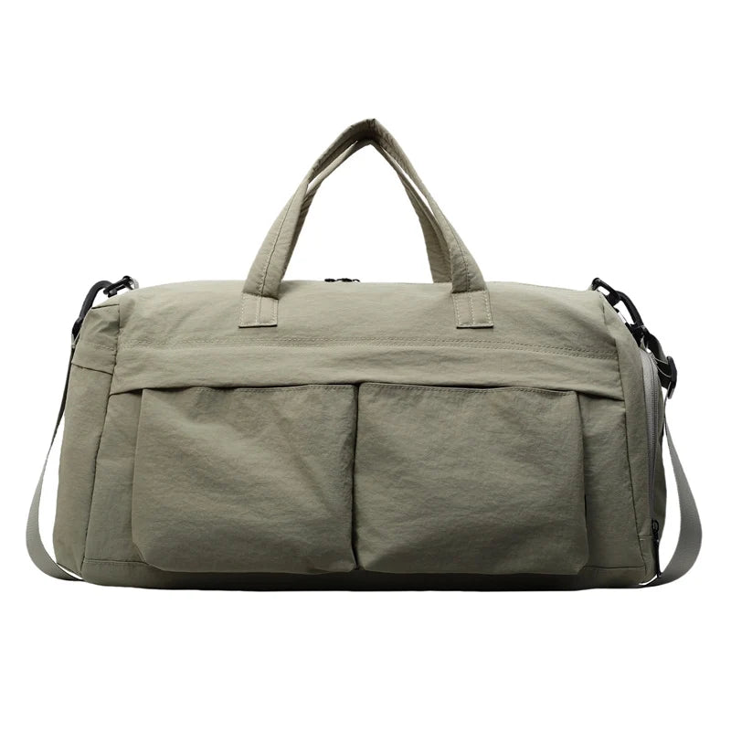 Travel Duffel Bag Spacious Lightweight Multiple Pockets