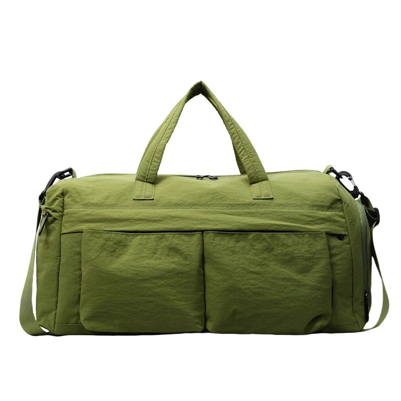 Travel Duffel Bag Spacious Lightweight Multiple Pockets