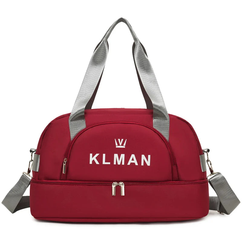 Travel Duffle Bag Compact Lightweight Multiple Pockets