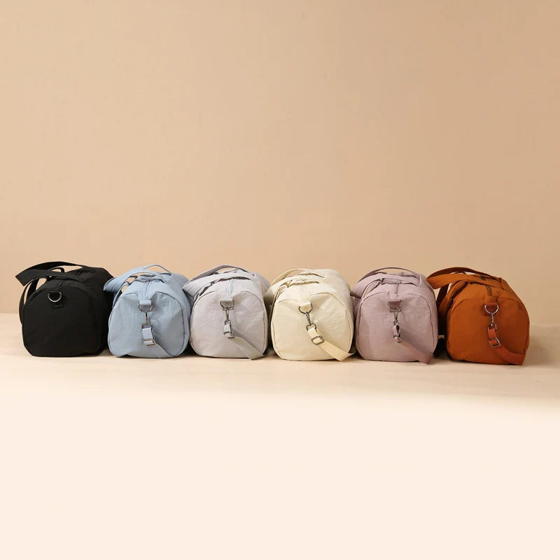 Travel Duffle Bag Durable & Foldable Detachable Strap