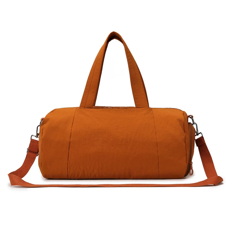 Travel Duffle Bag Durable & Foldable Detachable Strap