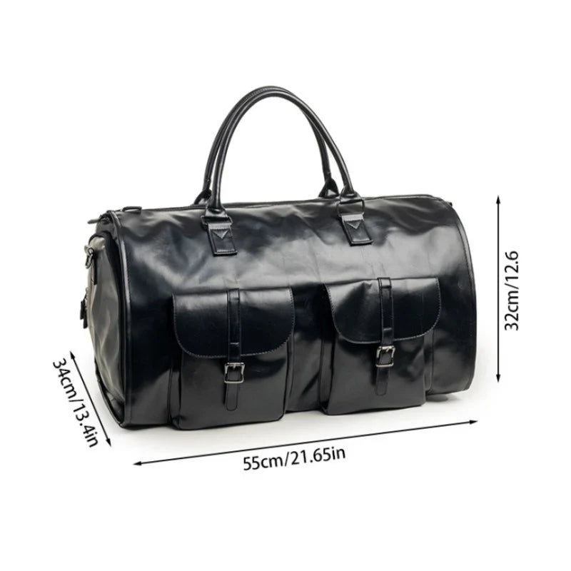Travel Duffle Bag Spacious Multi-Pocket Water-Resistant