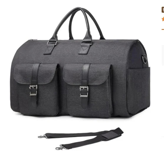Travel Duffle Bag Spacious Multi-Pocket Water-Resistant